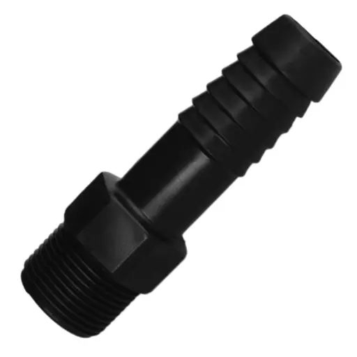 [25001045] Adaptador Interno C/ Rosca Externa Preto Dr 1" - Plastilit