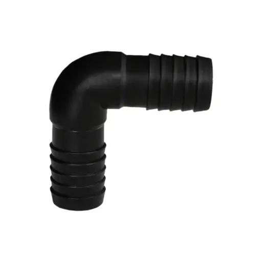 [25001057] Joelho 90º Interno Duplo Preto Dr 1/2" - Plastilit